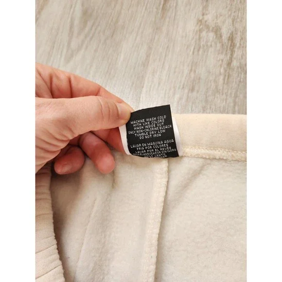 Coors Banquet Sweatpants Mens M Beige Graphic Logo Fleece Lounge Licensed Beer - Picture 6 of 10